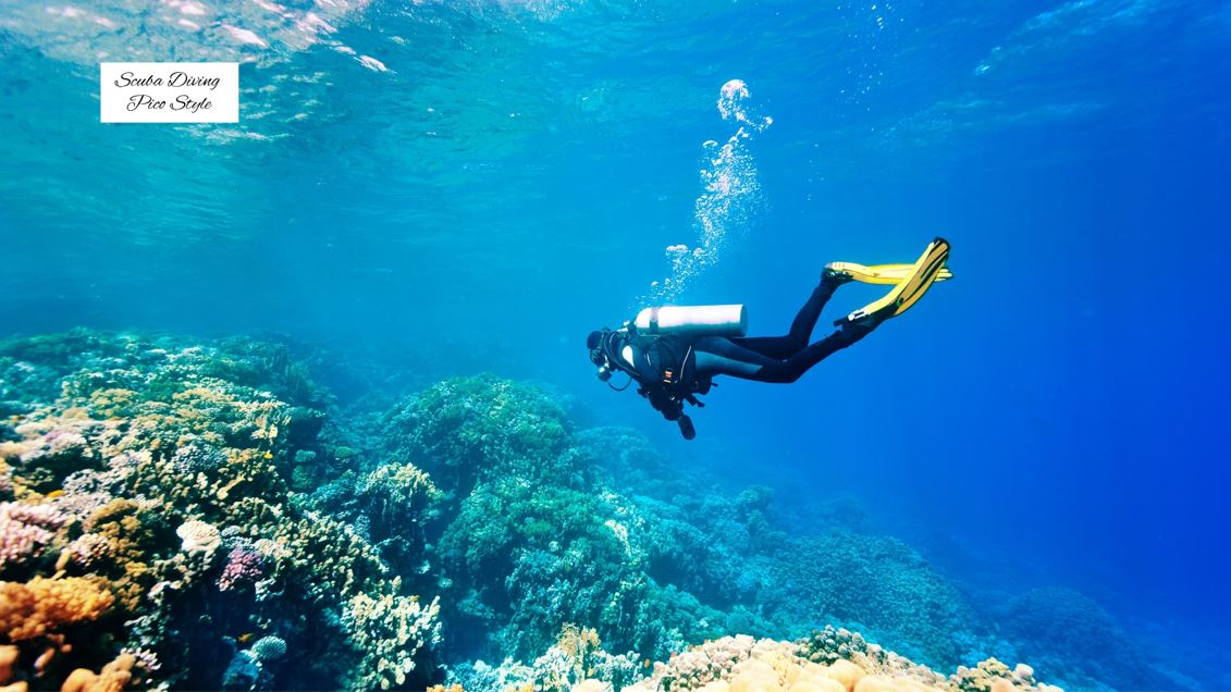 Scuba diving near Pico