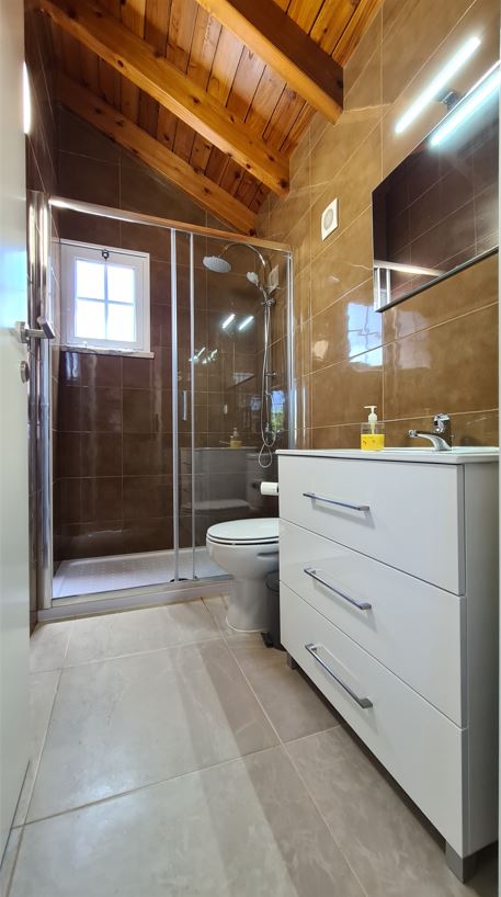 Villa da Silva Suite washroom with shower